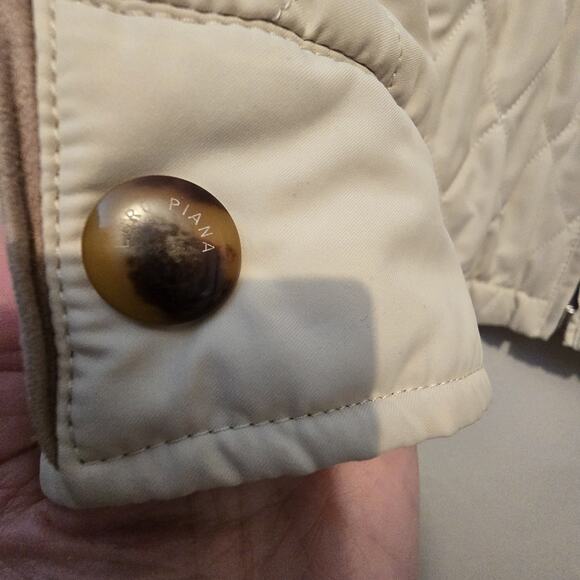 Loro Piana Womens Quilted Jacket Sz IT44 US 8 Italy Luxury Designer Old Money - Picture 2 of 16